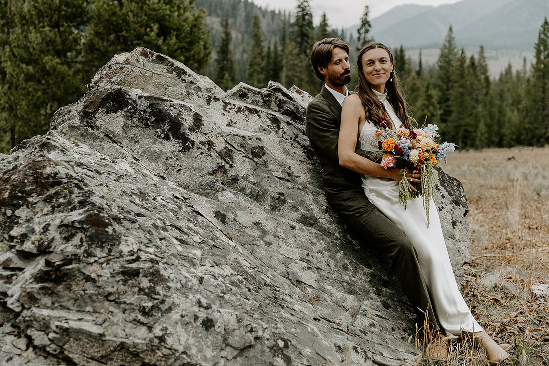 Sage & Sloan Wedding - 4H Camp - Sun Valley, Idaho