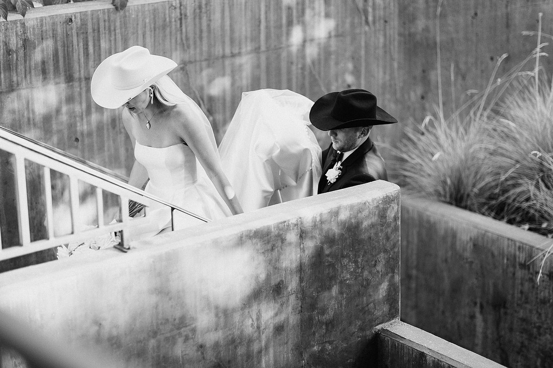 Logan & Claire Sun Valley, Idaho Wedding - Our Lady of the Snows Catholic Church & Whiskey's on Main
