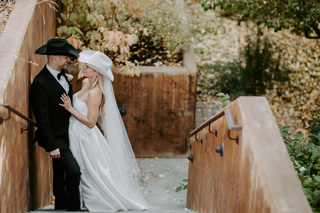 Logan & Claire Sun Valley, Idaho Wedding - Our Lady of the Snows Catholic Church & Whiskey's on Main