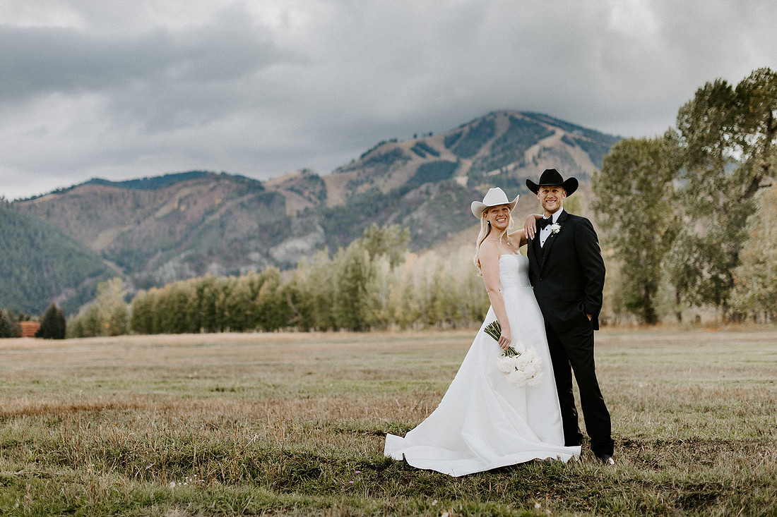 Logan & Claire Sun Valley, Idaho Wedding - Our Lady of the Snows Catholic Church & Whiskey's on Main