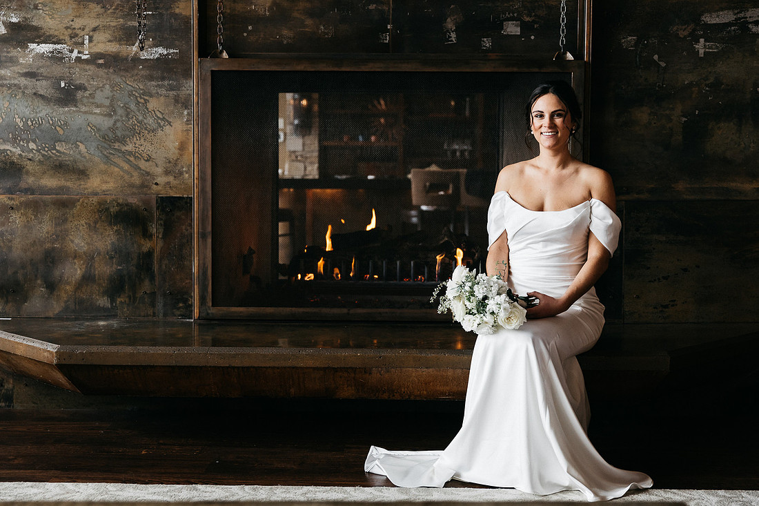 Dev & Lexi Winter Wedding River Run Ketchum, Idaho